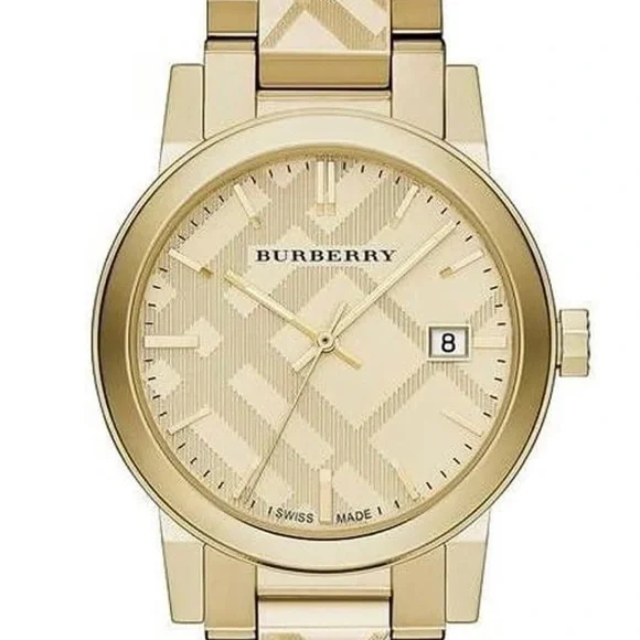 Burberry | Accessories | Burberry The City Gold Ladies Watch  display picture 1